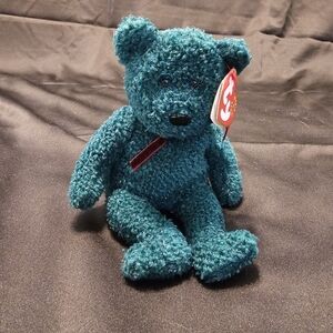 2001 Holiday Bear TY beanie Baby Vintage